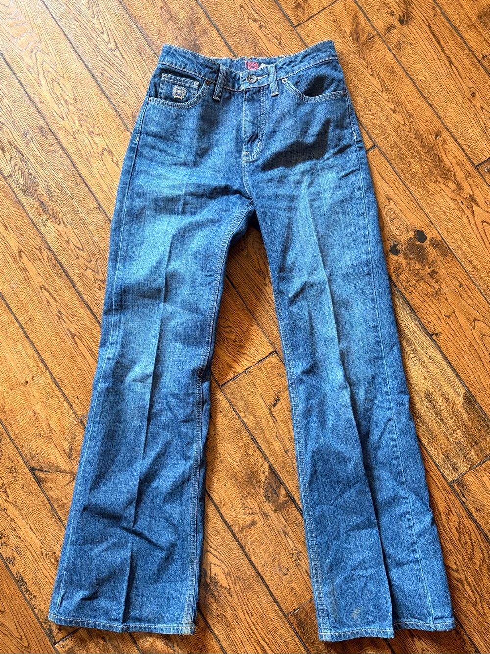 Cinch Women's Blue Flare Jeans